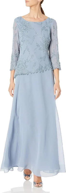 Women's Off-Shoulder DressesDusty Be 6P Kara Petite Long Formal Dress Sale