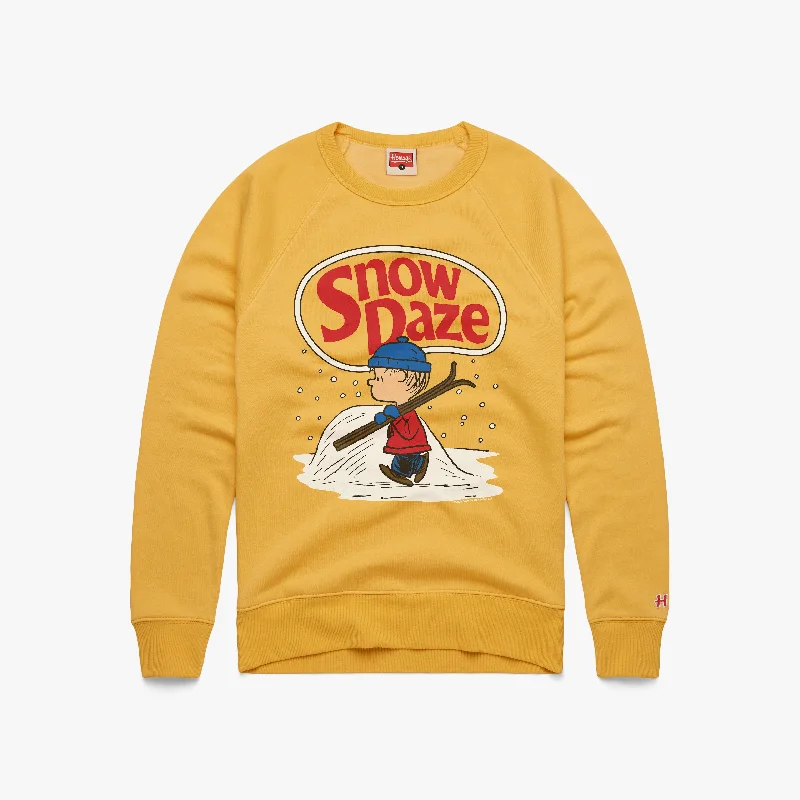 Women's Blouse with TasselsPeanuts Linus Snow Daze Crewneck