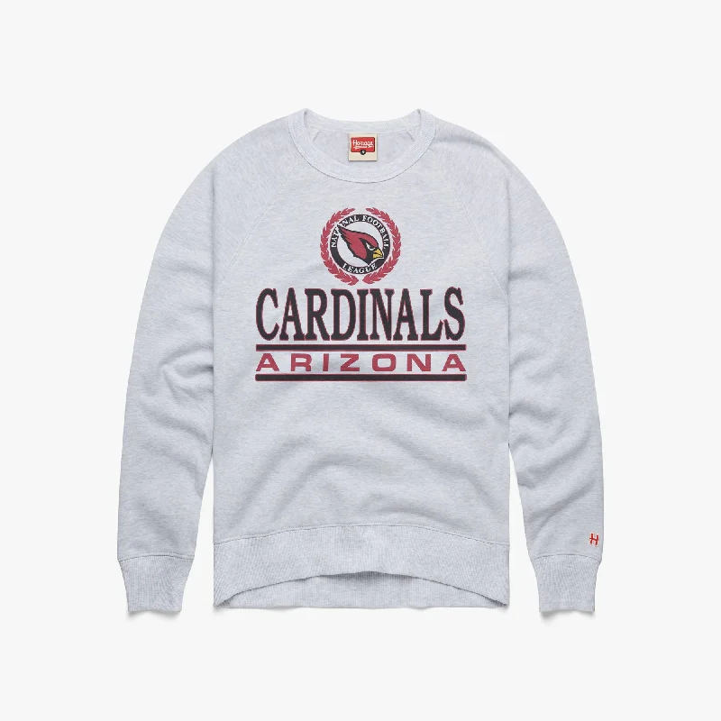 Women's Blouse with SequinsArizona Cardinals Crest Crewneck