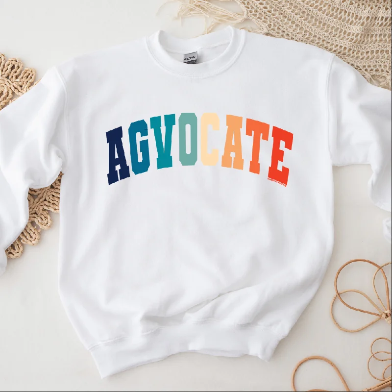 Women's Blouse with Lapel CollarVarsity Agvocate Color Crewneck (S-3XL) - Multiple Colors! Women's Blouse with Lapel CollarVarsity Agvocate Color Crewneck (S-3XL) - Multiple Colors!
