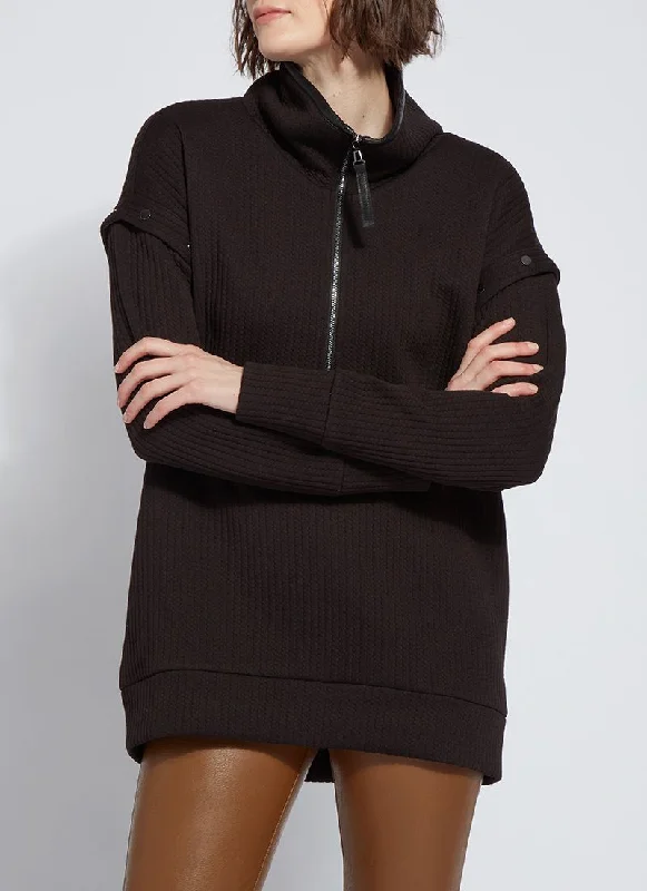 Women's Ruffled BlouseCozy Convertible Sweatshirt