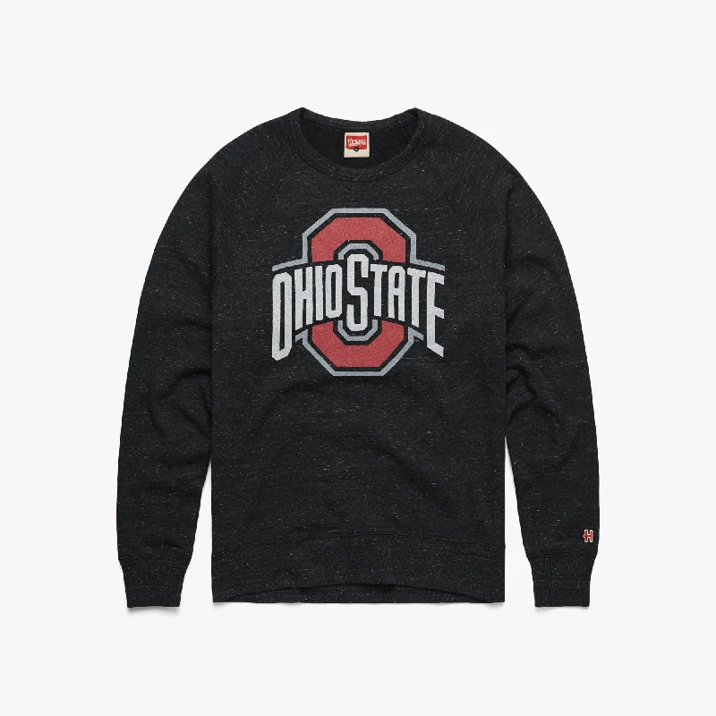 Women's Blouse with V-Shaped CollarOhio State Buckeyes Crewneck