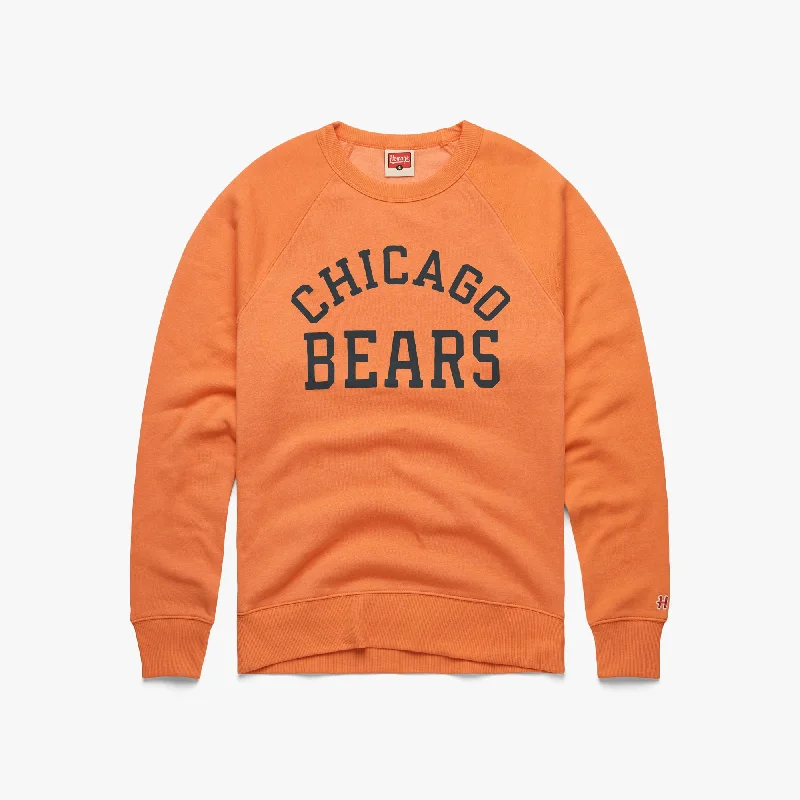 Women's Blouse with Lapel CollarChicago Bears Classic Crewneck
