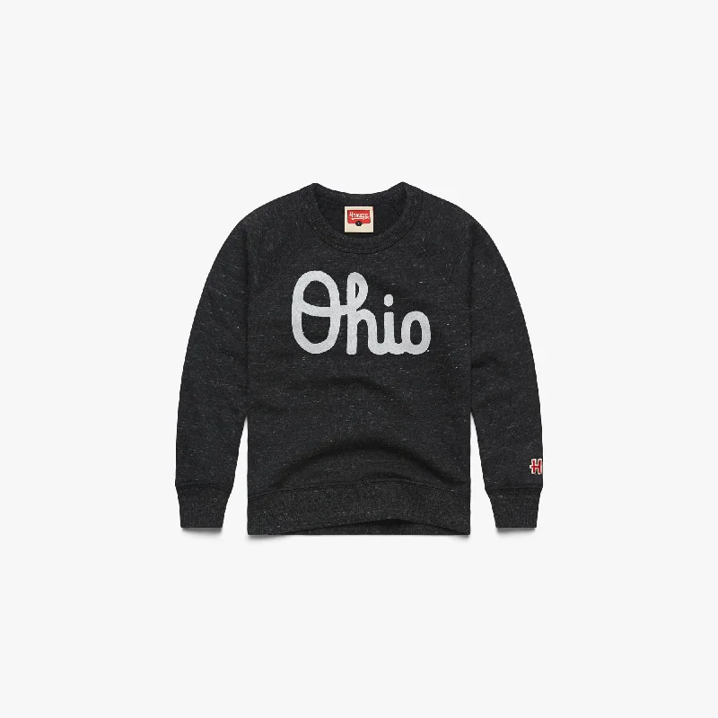 Women's Blouse with Keyhole CollarYouth Script Ohio Crewneck