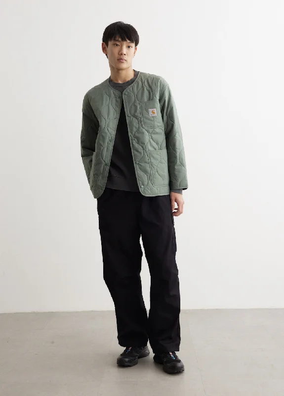 men's denim jacket with distressed detailingSkyton Liner