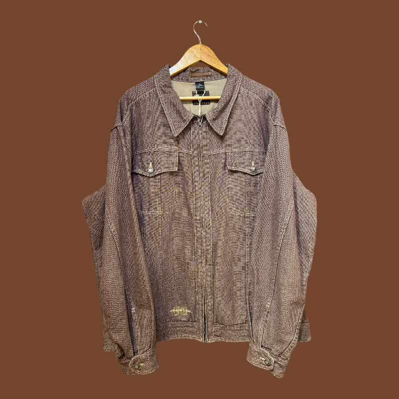 men's shearling coat for extreme coldJa278 Vintage Jacket