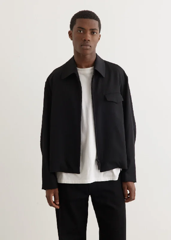 men's padded bomber jacket with pocketsJ-Flap Pocket Blouson