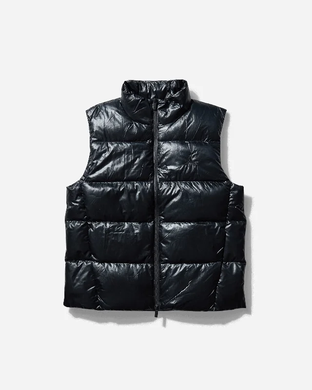 stylish men's peacoatMen's Flight Down Vest Medium Olive