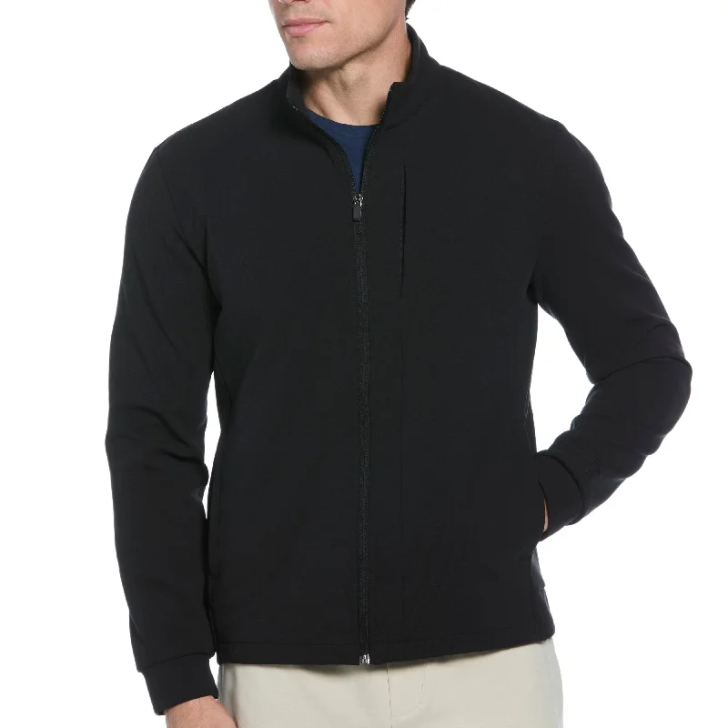 affordable men's leather jacketPenguin Sport Full Zip Jacket