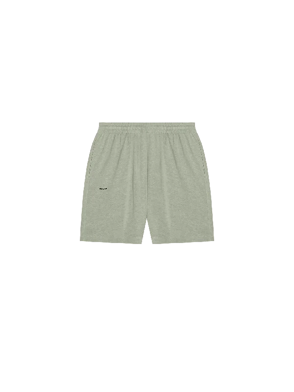 men's shearling-lined coatMens DNA Frutfiber Shorts—moss green