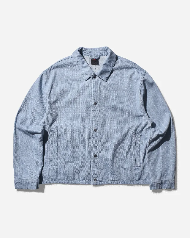 men's lightweight trench coatMen's A Ma Maniére Jacket Armory Blue