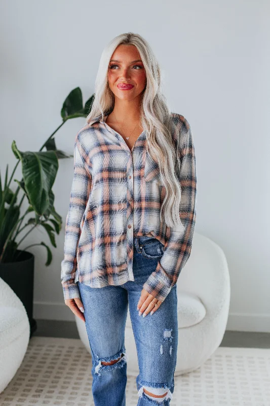 Wiley Flannel Top